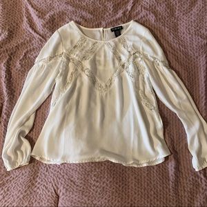 White Lace Blouse